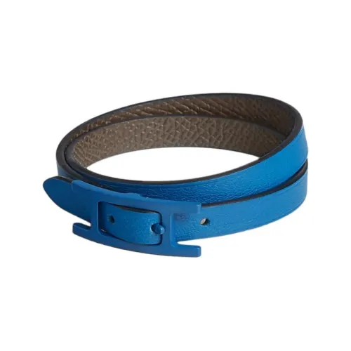 HERMES Телячья кожа Браслеты Унисекс Синий