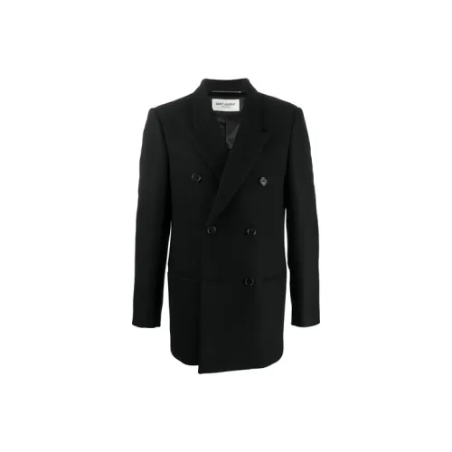 SAINT LAURENT Черные Мужские Деловые Костюмы