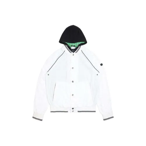 ARMANI JEANS SS23 Куртки и Пальто Мужской Белый