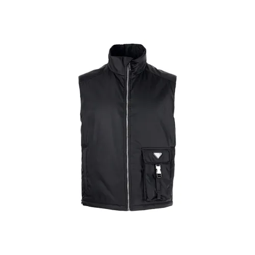 PRADA Мужские черные жилеты