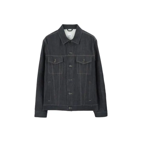 Burberry Темно-синие мужские куртки