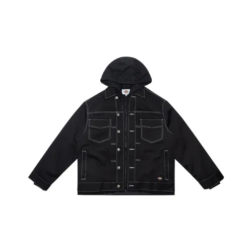 Dickies Хлопковый пуховик Зимний Унисекс Черный