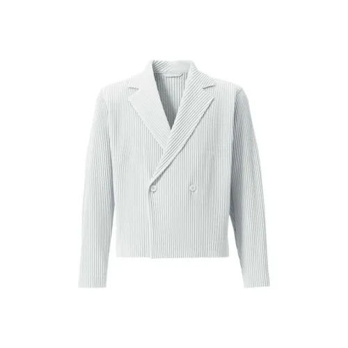 Homme Plissé Issey Miyake Светло-серый Мужской Деловые костюмы