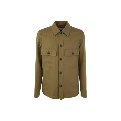 JACOB COHEN Army Green Мужские Куртки