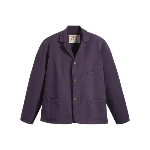 Levis Темно-синие мужские куртки