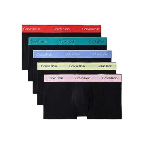 Calvin Klein Трусы Европейская версия Мужские упаковка из 5 штук черный