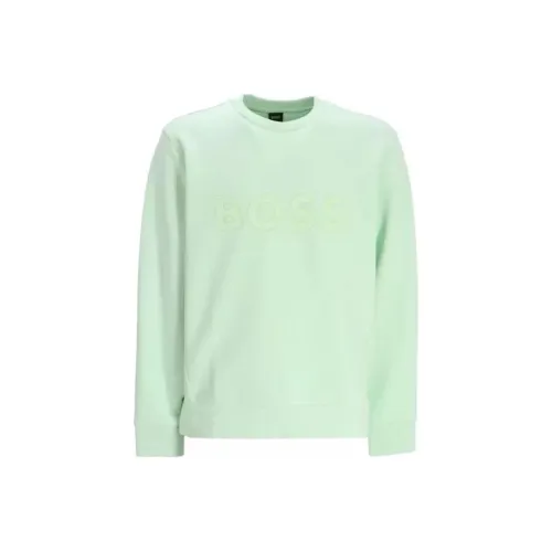 Hugo Boss Свитшот Мужской Зеленый