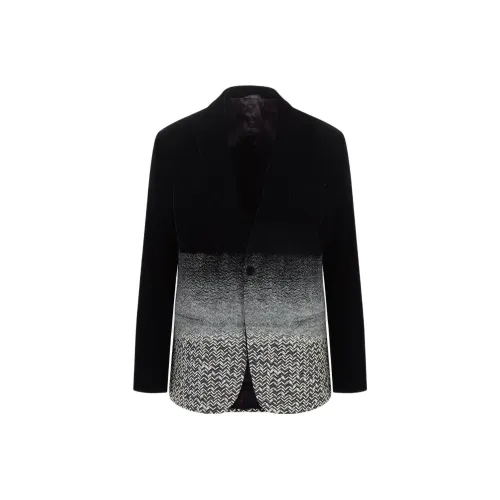 GIORGIO ARMANI Черные Мужские Деловые Костюмы