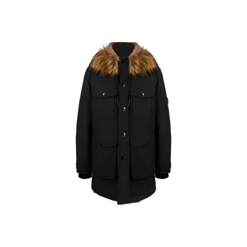 DIESEL Мужские черные куртки