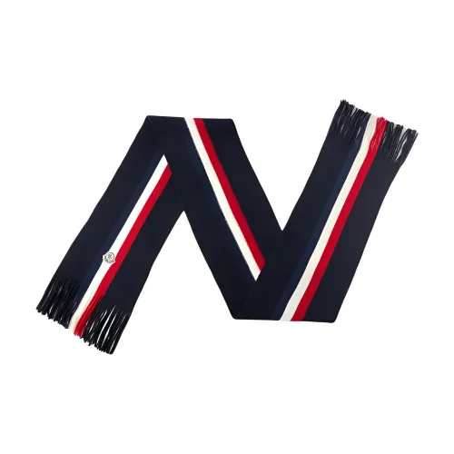 MONCLER Шерстяные вязаные шарфы Мужской