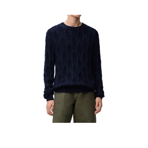 LOEWE SS25 Трикотаж Мужской Морской Синий