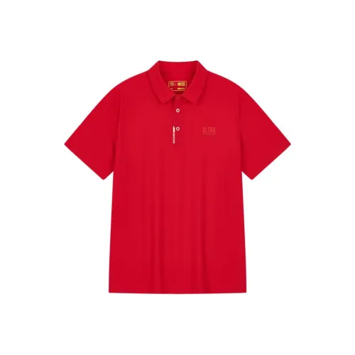 361° Китай Красный Мужская T-Рубашка