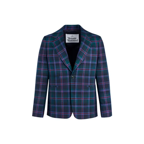 Vivienne Westwood Синий Мужской Деловой костюм