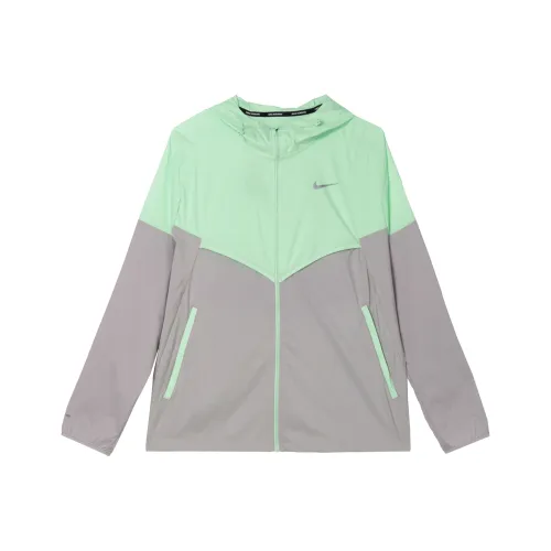 Nike WINDRUNNER Паровой Зеленый Мужские Куртки