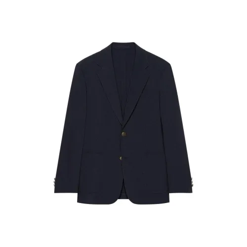 UNIQLO JW Anderson Co Branded Series Темно-синие мужские куртки