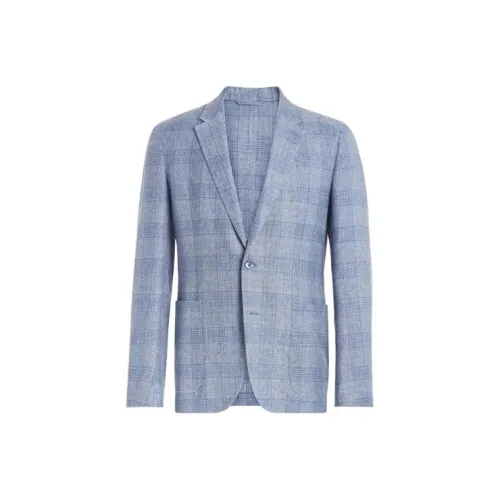 Ermenegildo Zegna Синий Мужской Деловой костюм