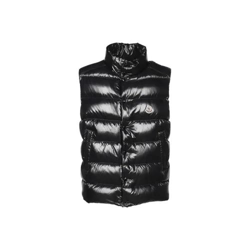 MONCLER Мужские черные жилеты