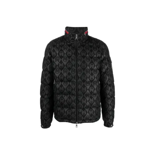 Moncler Bourne Пуховик Мужской Черный
