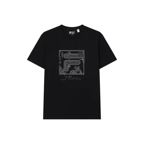 FILA Глубокий Черный Мужские Футболки