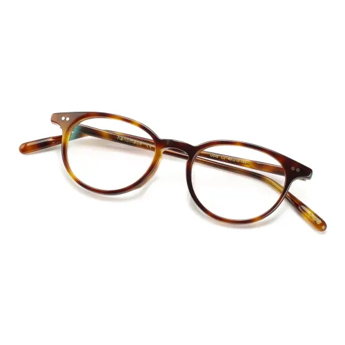 QINGZHIZUO Ацетатная пластина Овал Оправы для очков Унисекс Черепаховый Цвет кардамона