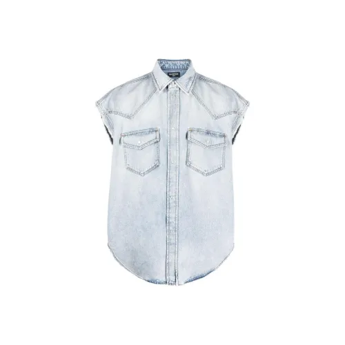 Balenciaga Мужские Синие Жилеты