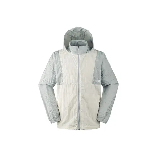THE NORTH FACE Urban Exploration Куртки и Пальто Мужской Dune Белый Starry Серый