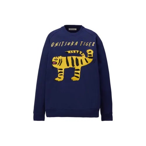 Onitsuka Tiger Толстовка Unisex Light Морской Синий