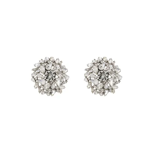 SAINT LAURENT Серьги Серебряные Женские