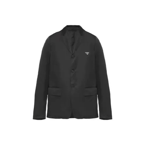 PRADA SS21 Бизнес-костюм Куртка Мужская Черная