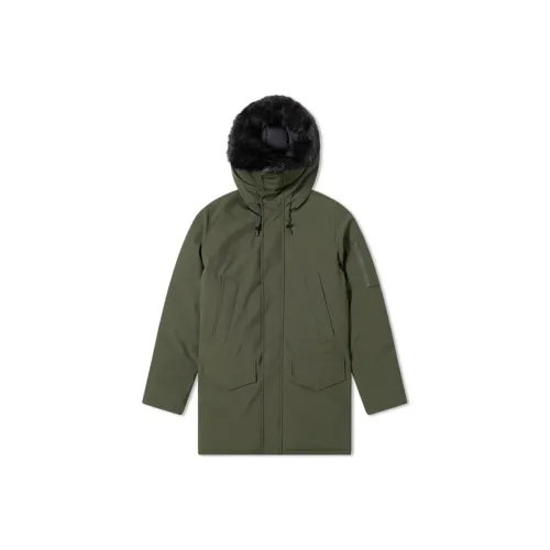 KENZO Army Green Мужские Пуховики