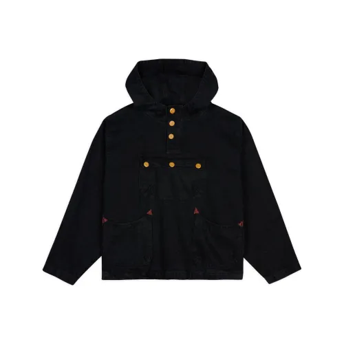 Brain Dead FW24 Куртки и Пальто Мужской Черный