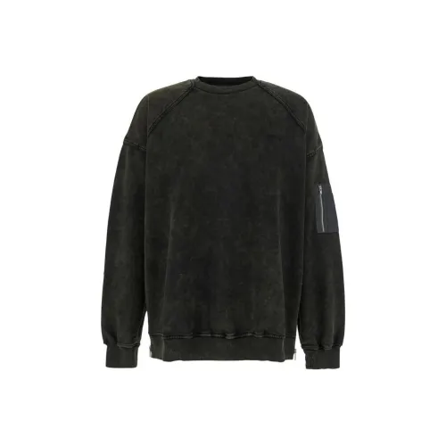 JUUN.J Свитшот Мужской Хаки Зеленый