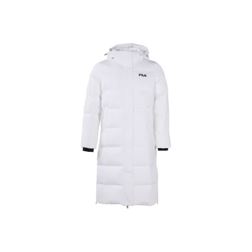 FILA белый унисекс пуховики куртки