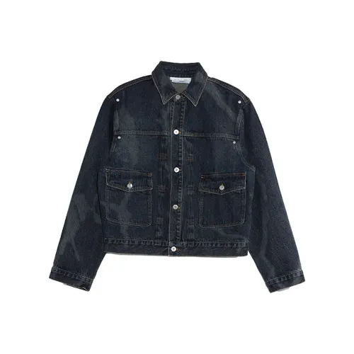 ROARINGWILD MAINLINE Темно-синий Унисекс Джинсовые куртки