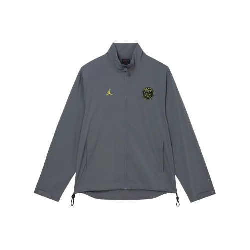 Jordan Paris Saint Germain Куртка Мужская Серого цвета