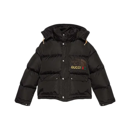 GUCCI X The North Face Пуховик Унисекс Черный