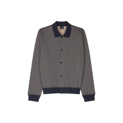 Paul Smith SS25 Трикотаж Мужской Морской Синий