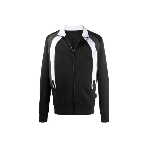 PHILIPP PLEIN Мужские черные куртки