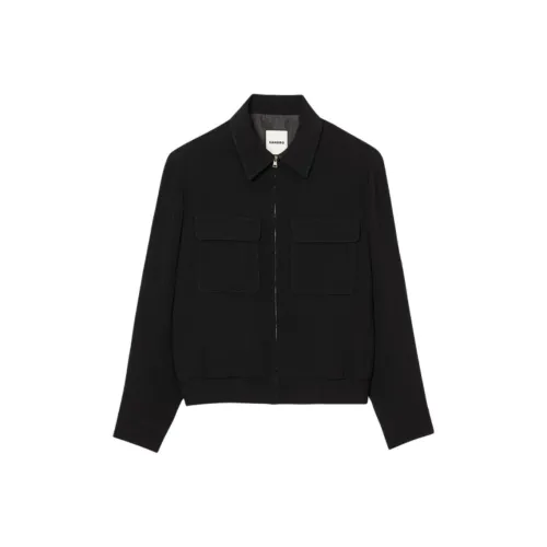 Sandro Мужские черные куртки