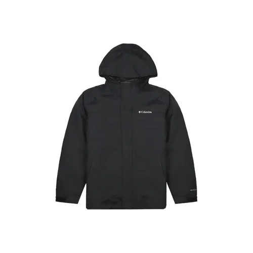 Columbia Поход для городской жизни путешествий коммутирования Ветрозащитная термобрюки Мужской Черный