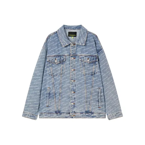 Caver Hunter Весенний Осенний Деним Куртка Унисекс Легкий Синий