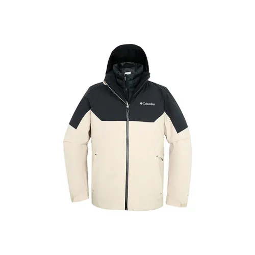 Columbia совместный бренд Экрю Мужские ветровки