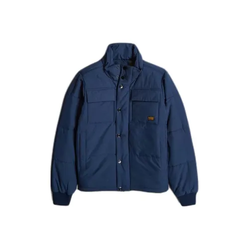 STAR RAW Морской Синий Мужская Куртка
