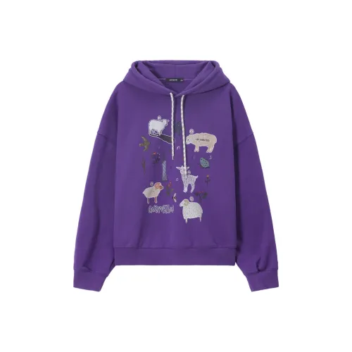 UNVESNO Толстовка Унисекс Виноградный фиолетовый