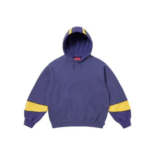 Supreme SS25 WEEK12 Панельная толстовка с капюшоном Унисекс