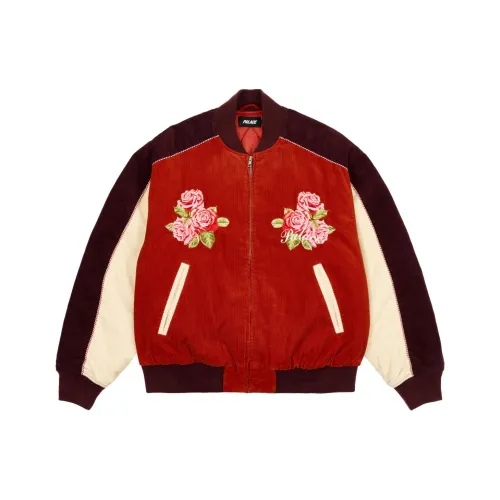 PALACE SS24 CAT EYE Bomber Куртка RUST Куртки Пальто Унисекс Красный