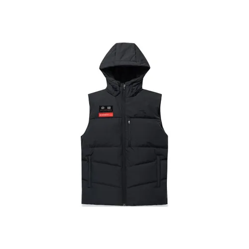 Anta ZONGXUNXILIE Черный Мужской Пуховый жилет