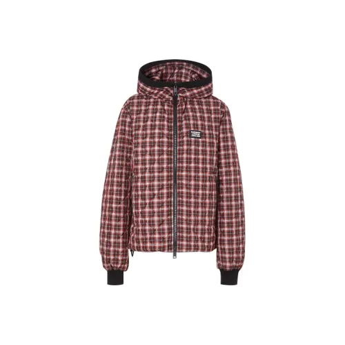 Burberry Ярко-красный Мужской Пуховик