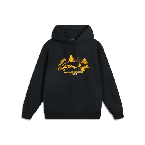 LINING Sports Life Collection Толстовка Мужская Черная