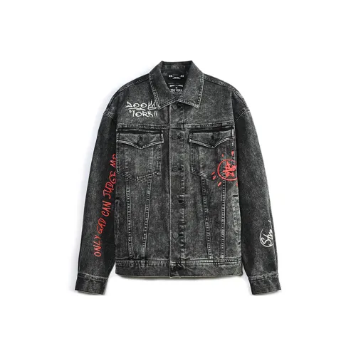 Zoo York Черный Унисекс Джинсовые куртки